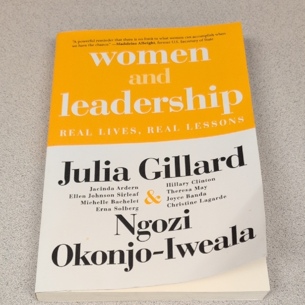 Women and Leadership Book Softcover Book Written By Julia Gillard